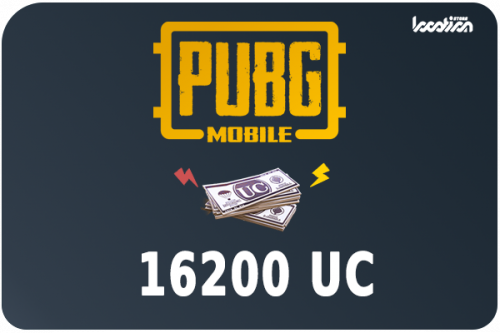 شدات ببجي موبايل 16200 شدة (كود فوري) - (12000+ Free4200uc)